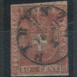 55188 - ANTICHI STATI: TOSCANA Tuscany - Sassone 22 - USATO  used