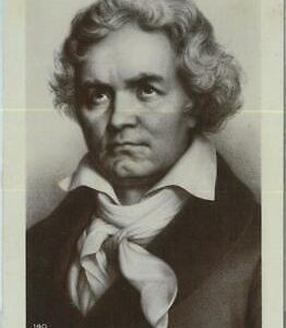 91664 - VINTAGE POSTCARD - FAMOUS composers MUSIC : Ludwig van BEETHOVEN