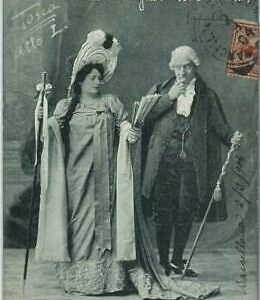 91718 -  Vintage POSTCARD -  MUSIC / THEATRE / Opera : TOSCA  # 13