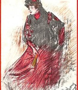 Lib7708 - VINTAGE Artist signed POSTCARD - Glamour : UTRILLO 1903