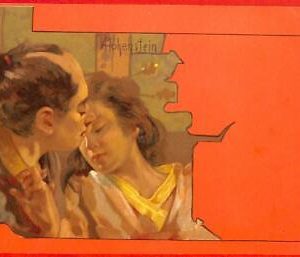 Lib7735 - VINTAGE Artist signed POSTCARD - Glamour MUSIC  HOHENSTEIN 1901 Iris
