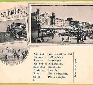 af5030 - BELGIUM Belgique - Carte Postal Ancienne VINTAGE POSTCARD-Ostende