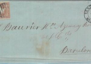 89017 - SPAIN - POSTAL HISTORY -  Vergara PARRILLA on EARLY COVER Edifill # 48