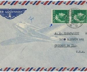 93726 - DUTCH INDIES  - POSTAL HISTORY - Airmail COVER  to USA 1948