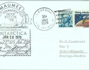 86526 - USA - Postal History - COVER from ANTARCTIC BASE: Deep Freeze 1979