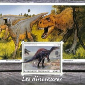 A8854 - TOGO  - Stamp Sheet - 2021 PREHISTORICS DINOSAURS