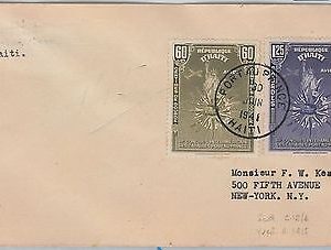 52228  - HAITI -  POSTAL HISTORY : COVER to USA 1941