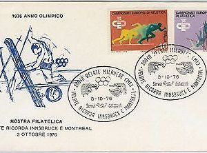 45757 - Italy - POSTAL HISTORY : Cover with special postmark 1976  OLYMPIC GAMES