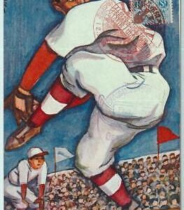 Lib7528 - VINTAGE  SPORT Illustrated  POSTCARD - 1930  JAPAN - Baseball!