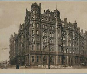 90688  - UNITED KINGDOM - Vintage POSTCARD - MANCHESTER  Midland Hotel