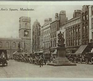 90697  - UNITED KINGDOM - Vintage POSTCARD - MANCHESTER  St ANN'S Square