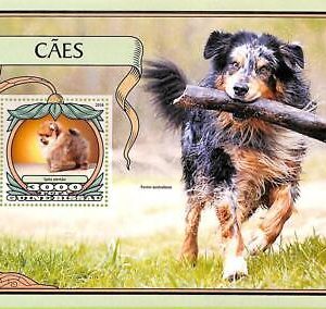 A7778 - Guinea-Bissau -  Stamp Sheet -2016   Animals DOGS