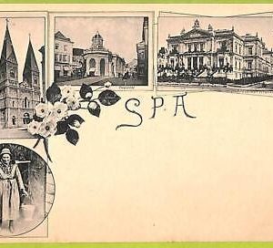 af5085 - BELGIUM Belgique - Carte Postal Ancienne VINTAGE POSTCARD - Spa