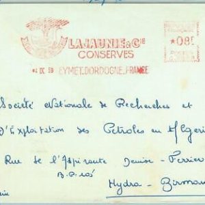 67605 - FRANCE - Postal History - RED MECHANIC Postmark - Gastronomy  1959