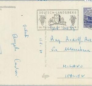 77830 - AUSTRIA - Postal History - POSTMARK on POSTCARDS 1971  WINE