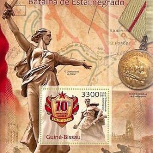 A7864 - Guinea-Bissau -  Stamp Sheet - 2013 War