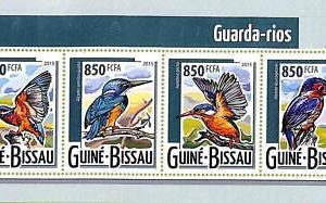 A7894 - Guinea-Bissau - Stamp Sheet -2015  BIRDS