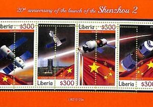 A8093- LIBERIA -  ERROR MISPERF Stamp Sheet -2021 SPACE