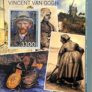 A7881 - Guinea-Bissau - Stamp Sheet - 2021 Vincent van Gogh ART