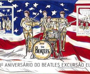 A7917- Guinea-Bissau -  ERROR MISPERF Stamp Sheet -2014 MUSIC The Beatles
