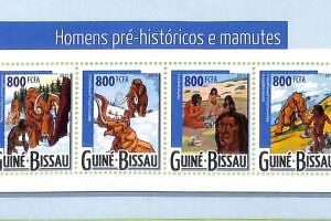 A7899- Guinea-Bissau - Stamp Sheet -2015  Prehistory PEOPLE