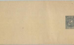 81613 - DOMINICANA - Postal History -   STATIONERY WRAPPER  -  H & G # 2  1881