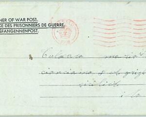 67571 - GB - Postal History - Italian POW MAIL  Cover  1945