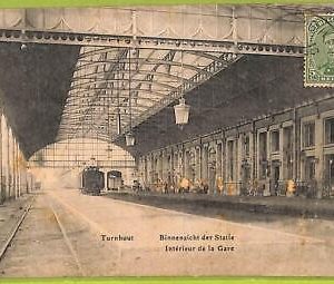 af5110 - BELGIUM Belgique - Carte Postal Ancienne VINTAGE POSTCARD-Turnhout-1921