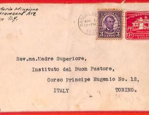 aa3689 - USA - POSTAL HISTORY -  Postal Stationery Cover to  ITALY   1932