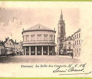 af5103 - BELGIUM Belgique - Carte Postal Ancienne VINTAGE POSTCARD -Tournai-1906