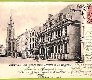 af5106 - BELGIUM Belgique - Carte Postal Ancienne VINTAGE POSTCARD -Tournai-1902
