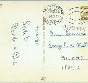 86544 - NORWAY - Postal History - POSTCARD from the NORTH POLE Artic 1980