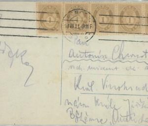 82099 - NORWAY - Postal History -   POSTCARD to BOHEMIA  1911