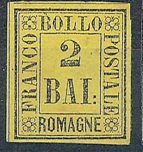 87757d - ITALY Antique States: ROMAGNE - STAMP - Sassone 3  MINT MNH Very Nice!