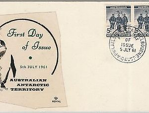 56790 - POLAR - Australian Antarctic Territory - POSTAL HISTORY: FDC COVER 1961
