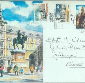 85331 - SPAIN - Postal History - STATIONERY CARD posted on ship 1975 PORTUGAL