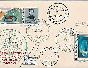 45612 - ARGENTINA  -  POSTAL HISTORY  - COVER  - 1978  Whales Seals   POLAR