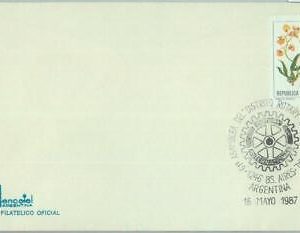 86661 - ARGENTINA - Postal History -  Special postmark on COVER 1987   ROTARY