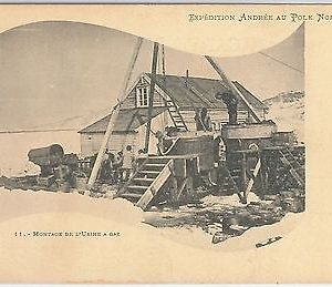 45621 - POLAR -  POSTAL HISTORY Postcard: EXPEDITION to the NORTH POLE 1897