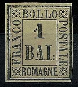 87757c - ITALY Antique States: ROMAGNE - STAMP - Sassone 2 -  MINT HINGED MLH