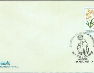 86662 - ARGENTINA - Postal History -  Special postmark on COVER 1987   ROTARY