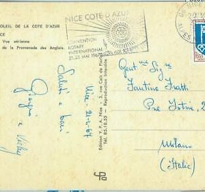 86665 - FRANCE - Postal History - Special Postmark on POSTCARD: ROTARY 1967