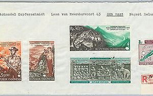 62925 - INDONESIA - POSTAL HISTORY - COVER to HOLLAND 1970 -  SCOUTS elephant