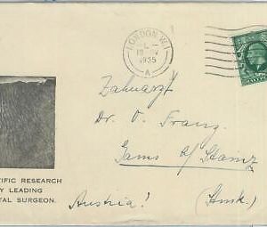 77753 - GB - POSTAL HISTORY - ADVERTISING COVER 1935 - DENTAL RESEARCH!