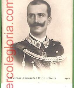 ah0890 - VINTAGE POSTCARD - Vittorio Emanuele III - ROYALTY   Reali  ITALY