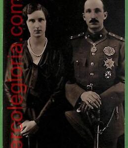 ah0871 - VINTAGE POSTCARD  -  Boris III e Giovanna Savoia - ROYALTY Reali ITALY