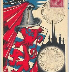 65756 - LUXEMBOURG  - POSTAL HISTORY -   SPECIAL POSTMARK on POSTCARD  1946