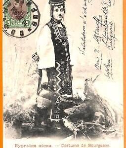 99078 - BULGARIA - Postal History - POSTCARD to  BRAZIL  1904