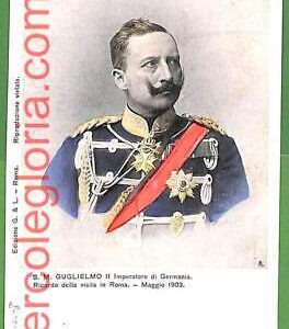 ah0869 - GERMANY - VINTAGE POSTCARD  - S.M.Guglielmo II - ROYALTY