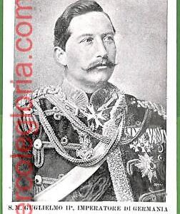 ah0867 - GERMANY - VINTAGE POSTCARD  - S.M.Guglielmo II -  ROYALTY
